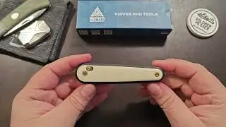 SRM Knives Zeros - a beautiful gentleman and fidget folder with style