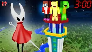 HOLLOW KNIGHT vs Paw Patrol Security Base in Minecraft JJ and Mikey - Challenge Maizen