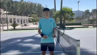 Xavier Martin - College Tennis Recruiting Video Fall 2025