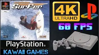 Championship Surfer | Ultra HD 4K/60fps | PS1 | PREVIEW | Full Movie Gameplay No Commentary
