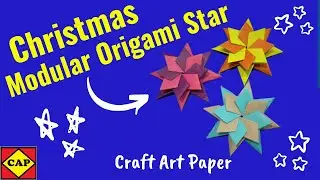 Christmas Modular Origami Star | Craft Ideas