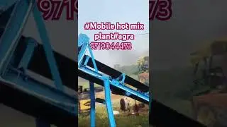 Mobile hot mix plant manufacturing Agra caps10/12/tan/hr