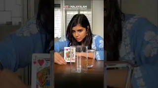 lokha Movie Actress Kalyani Priyadarshan Playing Card Magic #lokha #kalyanipriyadharshan #shorts