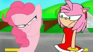 Amy Rose vs Pinkie Pie Dublado  Feat Rebeca Fofinha