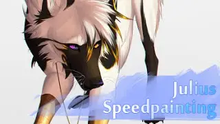 Feral commission speedpainting - Julius