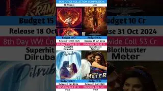 #kramp vs #ka vs #dilruba vs #meter #movie ||Box Office Collection Compression|#kiranabbavarammovies