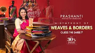 8 Stunning Black Borders | Silk Cottons - Korvai & Kuppadams | Upto 30% Off | Prashanti