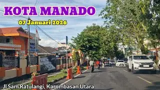 Suasana Kota Manado 07 Januari 2026 di Beberapa Tempat