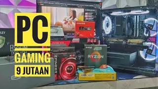 PC 9 Juta buat gaming udah enak #pc #racikpc #rakitpc #pcgamin #amd