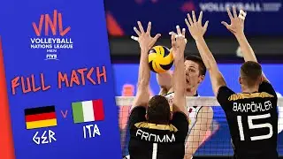 Germany 🆚 Italy - Full Match | Men&rsquo;s Volleyball Nations League 2019