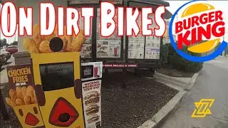 Burger King Drive-Thru on Dirt Bikes!!!!!!!