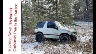 We Take Geo Tracker Out to Find the Perfect Christmas Tree!  Merry Christmas From Death Toll Racing!