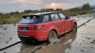 Off-roading By Diecast Model Of Range Rover Sport | Diecast Cars India | Model Cars | Auto Legends