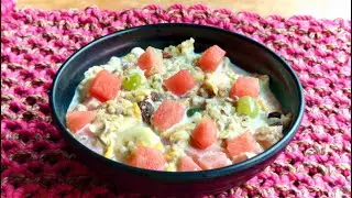ব্রেকফাস্ট মুসলি রেসিপি। Easy Breakfast Muesli recipe। Muesli recipe। Weight Loss recipe।