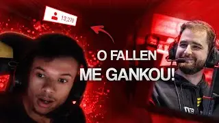 O DIA que o FALLEN me GANKOU!!