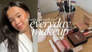 glowy makeup routine + tips for straight asian lashes | 2024 reflections & easing into 2025 goals