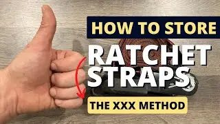 How To Store Ratchet Straps (XXX Method = Fastest & Easiest For Tie Downs)
