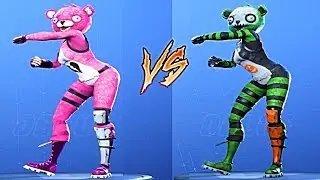 🔥 Dance Off! Cuddle Team Leader VS Spooky Team Leader All Fortnite Dances & Emotes