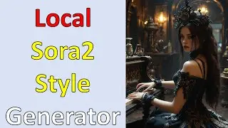 Build a Local Sora‑2‑Style Video Generator | ComfyUI + Ollama Workflow (64GB RAM / 16GB VRAM)