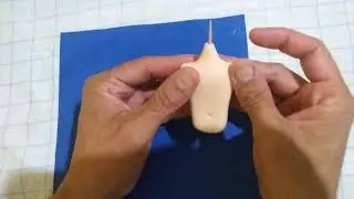 busto simples de porcelana fria
