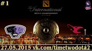 Void Boys vs Mouz #1 (bo3) (Ru) | The International 5 Qualifiers Playoffs (27.05.2015)
