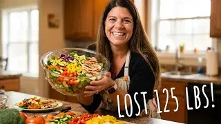I've lost 125 lbs! Cook with me! #weightlosscooking #healthylifestyle #family #feedingkids