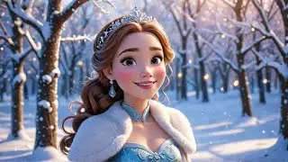 Magical SNOW Princess Fairy Tales Stories 🌺😍