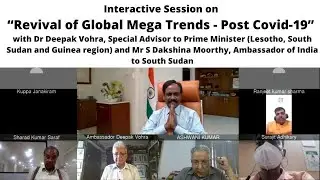 Video Conference on Revival of Global Mega Trends - Post Covid-19