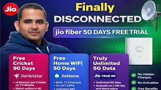 50 days free trial |Jio Fiber & Air Fiber Disconnection Process Jio Fiber Connection Kaise Band Kare