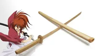 Make a Rurouni Kenshin Reverse Blade Katana from Popsicle Stick #StayHome and DIY #WithMe