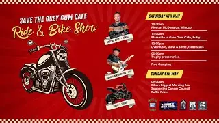 Save the Grey Gum Cafe // Ride and Bike Show 2024