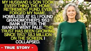 My Husband & Son With His Lawyer Stole $1,200,000 From Me &mdash; Until I Found Grandmother's 1953 Trust