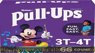 Pull-Ups Boys' Potty Training Pants Training Underwear Size 5, 3T-4T, 66 Ct