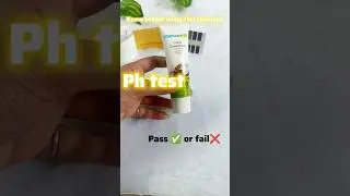 Mamaearth onion Conditioner 🤯 ph testing #shorts