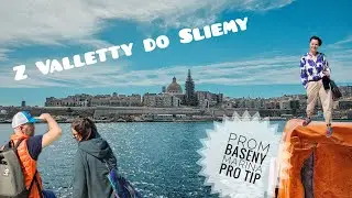MALTA  Płyniemy z VALETTA do SLIEMA i jemy najlepsze kanapki FTIRA na wyspie