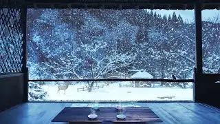 Winter Ambience | Winter Tea Time ASMR Ambience