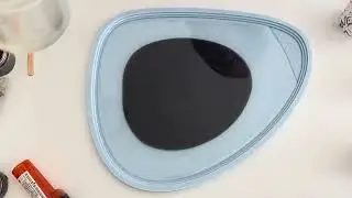 #700 EN: Cascade Pepples XL Bowl using Crackle Effect | #epoxyresin 