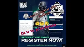 How to team join in Bmoc#bgmi