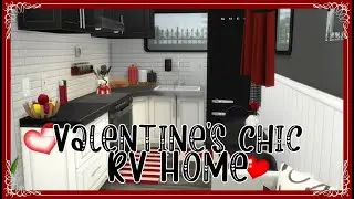 The Sims 4&trade; || Valentine's Chic RV Home  || #CCspeedbuild #NoVoiceover