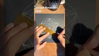 How to draw a Curved Metatron&rsquo;s Cube. Fast