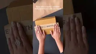 Swap plastic tapes with our eco-friendly water-activated kraft paper tape