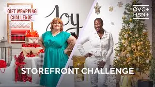 Holiday Storefront Final Critique 🎁📝 | The Ultimate Gift Wrapping Challenge | QVC+ HSN+