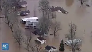 Severe storms produce flooding in U.S. Midwest