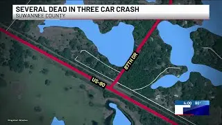 FHP: Four dead, including two children, after a multi-vehicle crash in Suwannee County