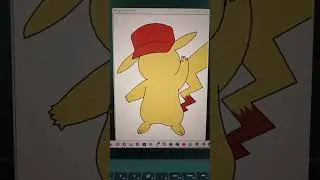 A code to draw Pikachu using the turtle programing in python 😊😊🤟🤟#pythonprogramming #
