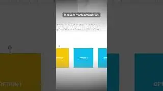 Интерактивное меню с выделением текста в PowerPoint #powerpoint #animation #tutorial