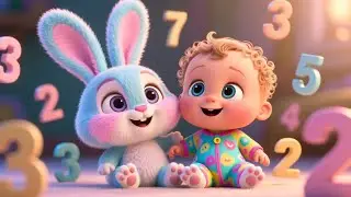 Bunny and Baby Numbers 🐰🎶 | Learn 123 for Kids | Preschool Counting Video