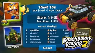 Temple Tear Tournament Rip Rod ft El Zipo |🥇1st Place | Beach🏝Buggy Racing 2 🏁| #bbracing2