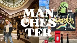 MANCHESTER VLOG: kimpton clocktower hotel, man u game, gay village, coffee&matcha