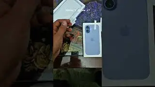 My first and new iphone 17...#iPhoneUnboxing#AppleUnboxing#NewiPhone#TechReview#Apple#Unboxing#iOS